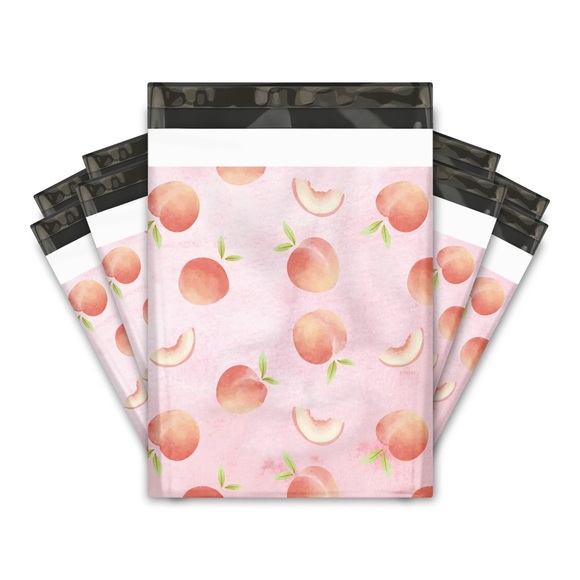 Peach 🍑 Poly Mailer’s 10x13 Pack of 25 - Picture 3 of 10